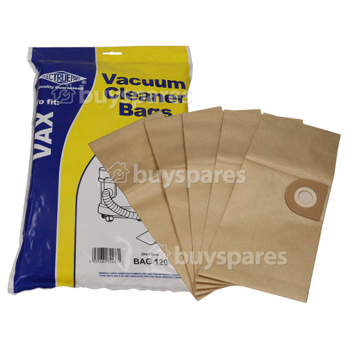 Vax 1S Vacuum Dust Bag (Pack Of 5) - BAG120