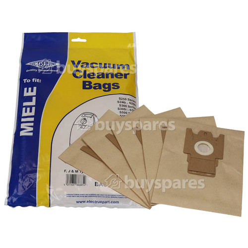 F/J/M Sacs Aspirateur (Paquet De 5) - BAG254 - Pi&egrave;ce Compatible De Haute Qualit&eacute;