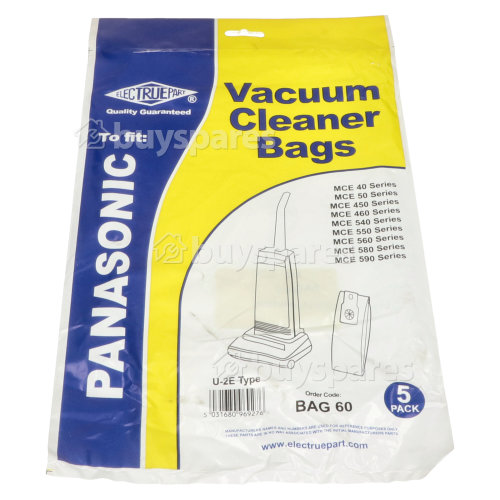 Sacs Aspirateur U20E (Lot De 5) BAG60