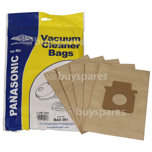 Panasonic MC-E862 C20E Dust Bag (Pack Of 5)