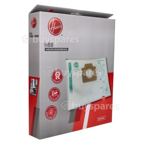 Hoover H-Energy 500 H88 EPA Dust Bag (Pack Of 4)
