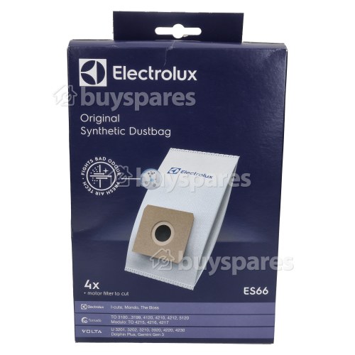 Electrolux ES66 / E66 / E66N Paper Bag (Pack Of 4)
