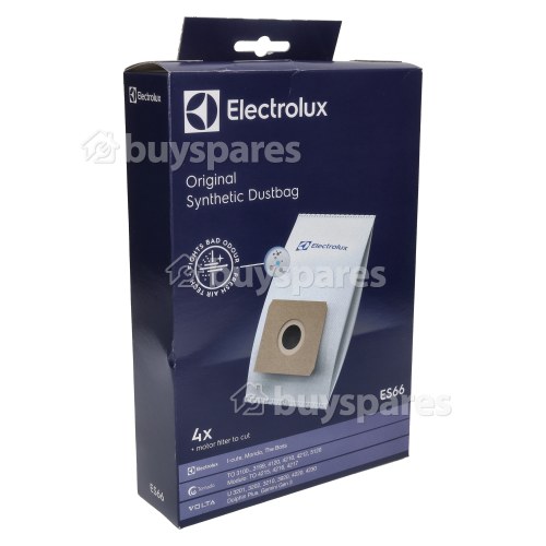 Electrolux ES66 / E66 / E66N Paper Bag (Pack Of 4)
