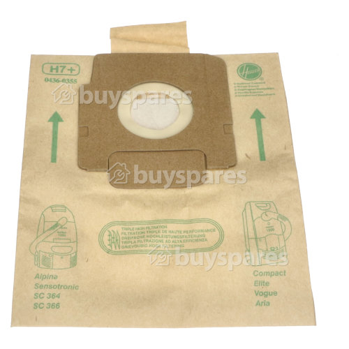 Hoover H7+ Dust Bags