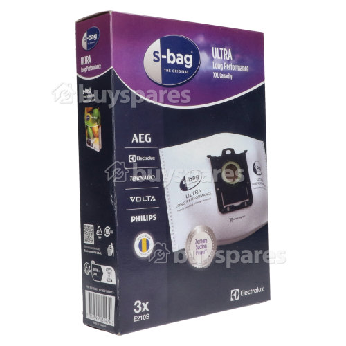 Electrolux Group AEL8840 E210 S-Dust Bag (Pack Of 3)