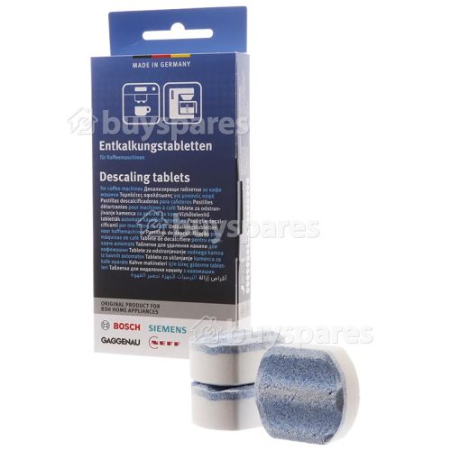 Bosch Coffee Machine Descaling Tablets 3 X 36g