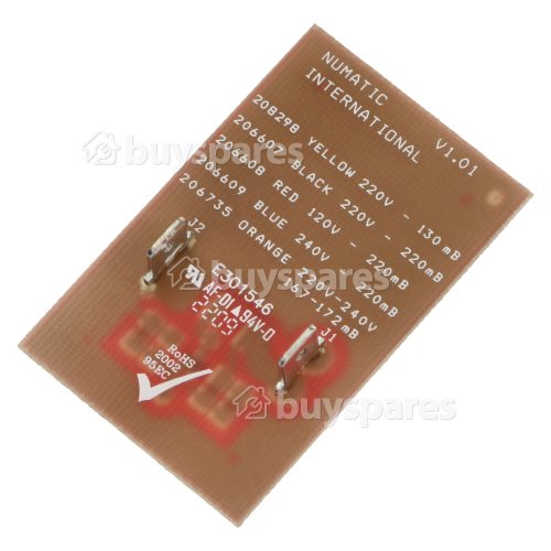 Numatic NRV200-22 2 Speed Control PCB