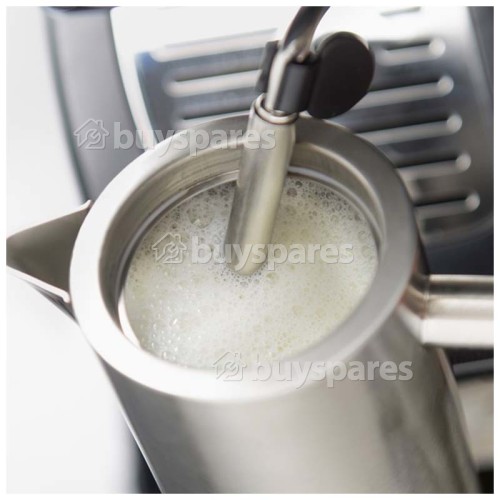 Quest Retro Coffee Machine With Milk Frother - 1100W