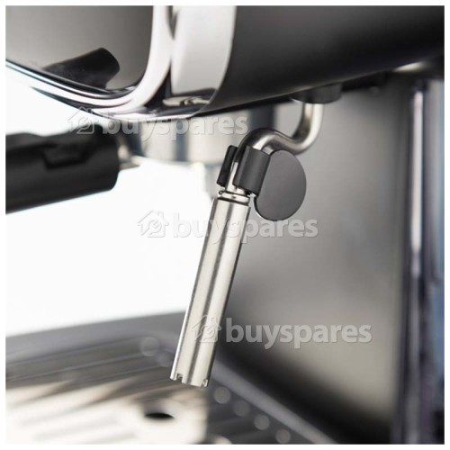 Quest Retro Coffee Machine With Milk Frother - 1100W