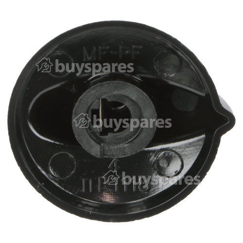 Bouton De Commande De Plaque De Cuisson - Noir - Whirlpool