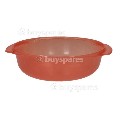 Récipient Pour Cuisson À La Vapeur Au Micro-ondes - Rond, Orange Hotpoint