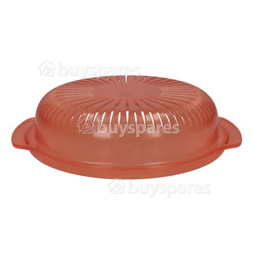 R&eacute;cipient Pour Cuisson &Agrave; La Vapeur Au Micro-ondes - Rond, Orange Hotpoint