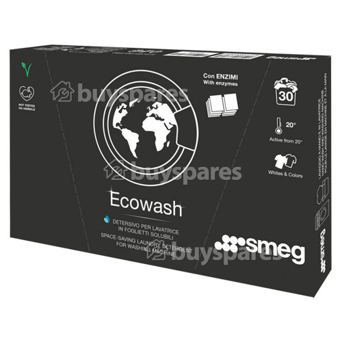 Smeg Ecowash Laundry Detergent Sheets (30 Sheets)