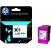 Genuine Hewlett Packard Genuine No.301 Tri-Colour Ink Cartridge (CH562EE)
