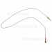 Genuine Merloni (Indesit Group) Thermocouple With Tag End : 900mm