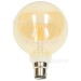 Genuine TCP 6W BC/B22 LED Filament Globe Vintage Lamp (Very Warm White)