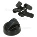 BuySpares Approved part Multifit Cooker Control Knob, Black, 42mm