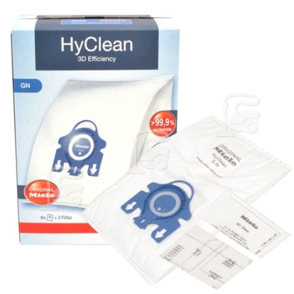 Miele GN Hyclean Staubsaugerbeutel (4er Pack) & Filterset