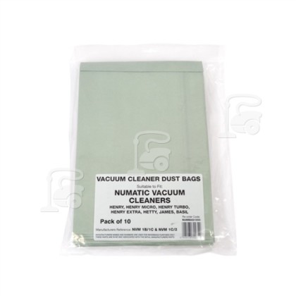 NVM-1CH Papier-Staubsaugerbeutel (10er Pack)