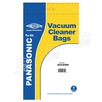 Panasonic C2E Filter-Flo Synthetic Dust Bags (Pack Of 5) - BAG9399