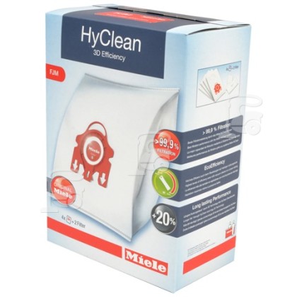 Miele FJM HyClean 3D Staubsaugerbeutel & Filter (4x Beutel)