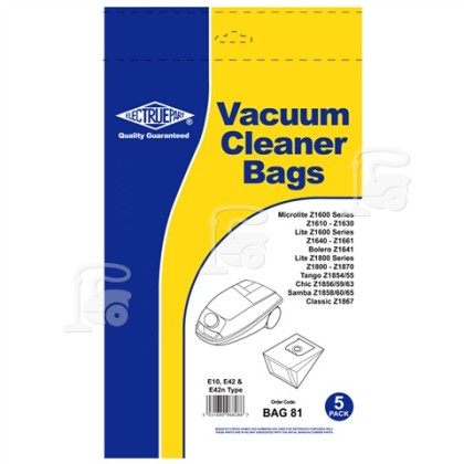 Miele Sac Aspirateur E10 & E42 (Paquet De 5)