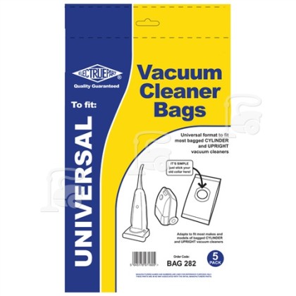 Universal Filter-Flo Boden-/Handstaubsauger-Adapterbeutel (5er Packung)