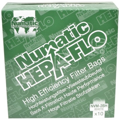Numatic NVM-2BH 3 Schichtige Hepaflo Filter Staubsaugerbeutel (10er Pack)