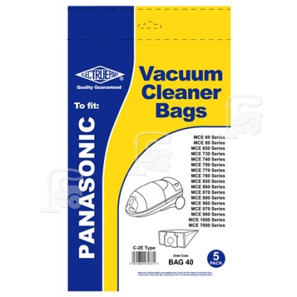 C2E Staubsaugerbeutel (5er Pack) - BAG40