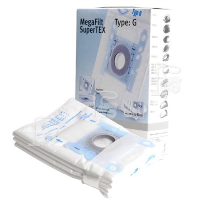 Bosch Synthetische Staubsaugerbeutel - Typ G (4er Pack)