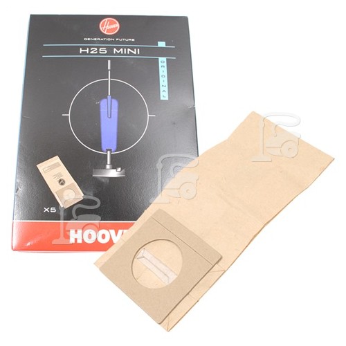 Hoover H25 Paper Bags (Pack Of 5)