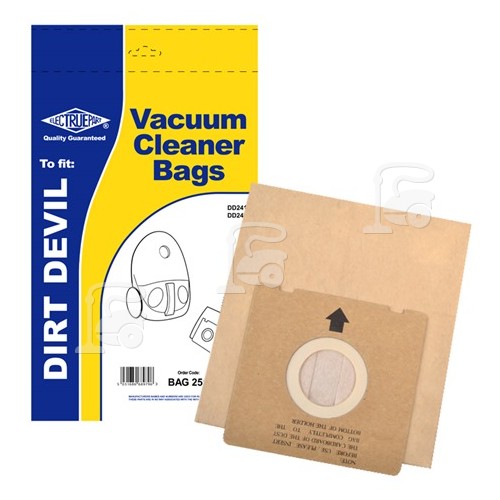 Dirt Devil DV Dust Bag (Pack Of 5) - BAG250