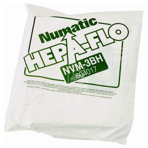 Numatic WVD570-2 NVM-3BH 3 Layer Hepaflo Filter Dust Bag