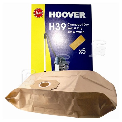 Hoover BD SX6254021 H39 Paper Bags (Pack Of 5)