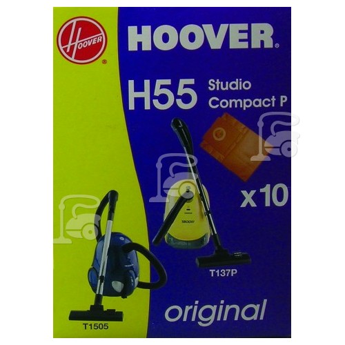 Hoover H55 Dust Bag (Pack Of 10)