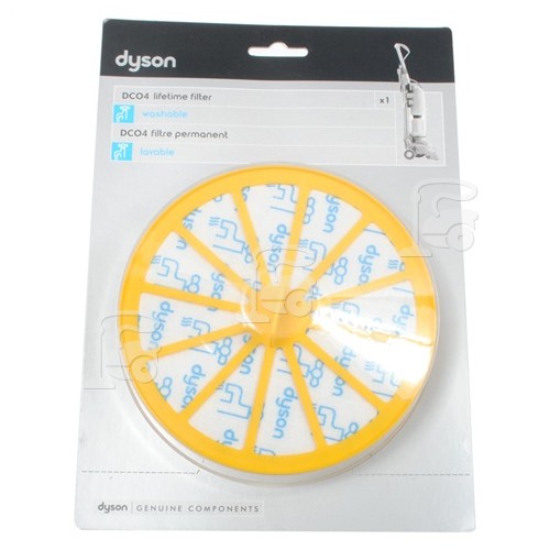 Dyson DC04 Standard (Silver/Yellow) Washable Filter