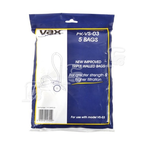 Vax Dust Bag (Pack Of 5)