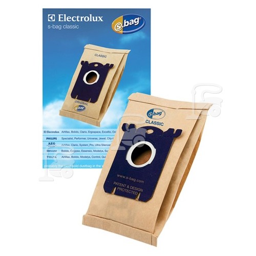 Sacs En Papier D'Aspirateur E200B (Boîte De 5) Electrolux