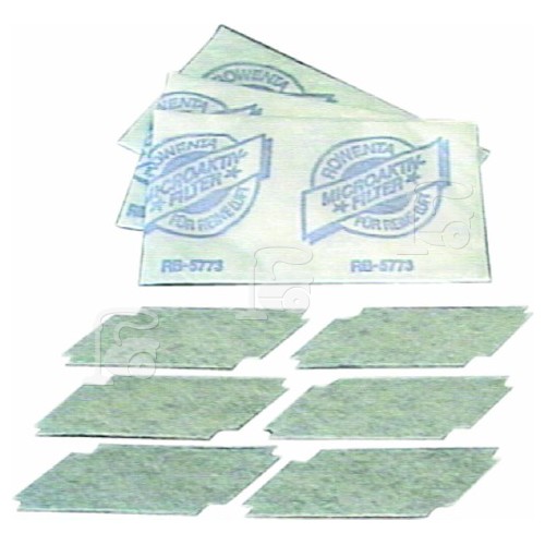 Obsolete RB5773 Filter Set W & D Extreme Swing RS160 160A 161 211 260 262 268 270 381 383 390 500 550 590 RS622 RS560 Rowenta