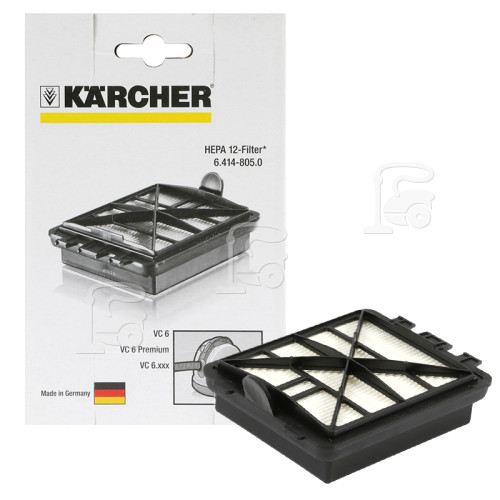 Filtre Hepa 12 D'aspirateur Eau Et Poussière Karcher