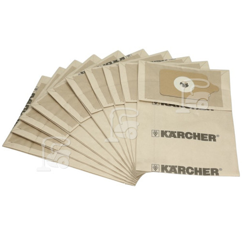 Karcher Paper Dust Bag (Pack Of 10)