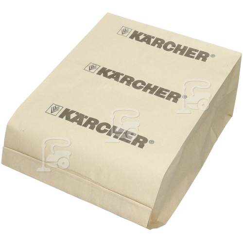 Sacs En Papier Pour Aspirateur (Paquet De 10) Karcher