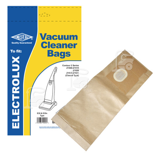 Electrolux E35 / E35N Dust Bag (Pack Of 5) - BAG156