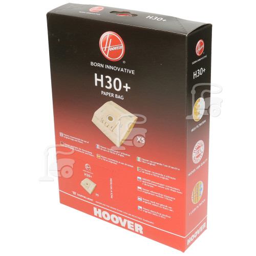 Hoover H30+ Dust Bag (Pack Of 5)