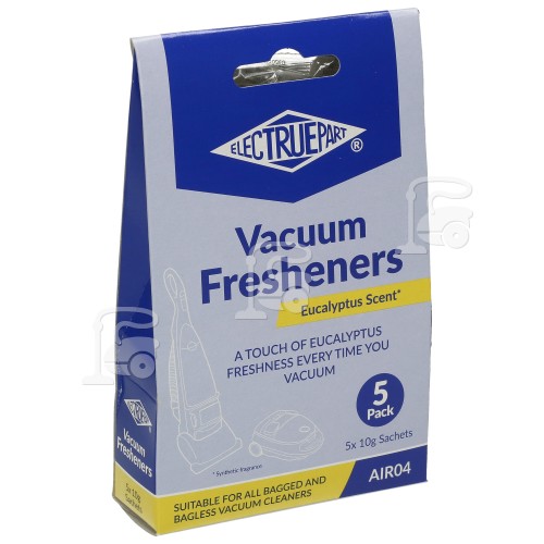 Universal Vacuum Cleaner Air Freshener Eucalyptus www.buydustbags.co.uk