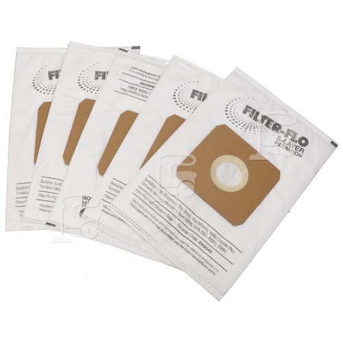 Dirt Devil ES66 Filter-Flo Synthetic Dust Bags (Pack Of 5) - BAG348