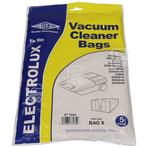 Electrolux E7 Dust Bag (Pack Of 5)