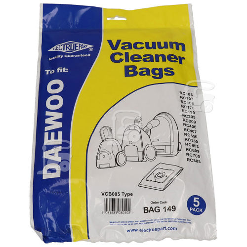 Electrolux E5 Dust Bag (Pack Of 5) - BAG14