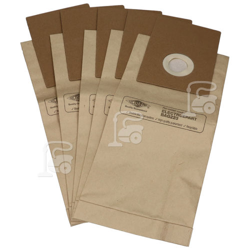 Electrolux E82 & U82 Dust Bag (Pack Of 5) - BAG223