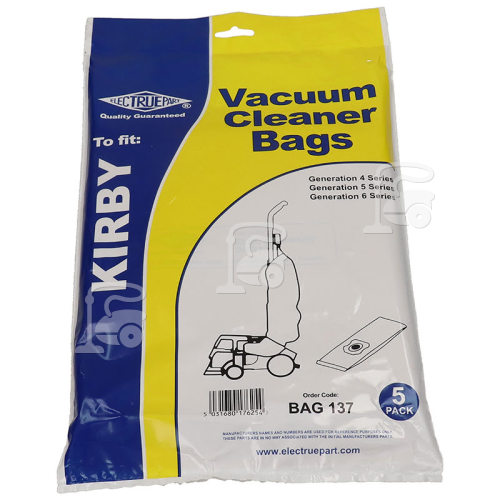 Sacs Aspirateur ( Paquet De 5 ) - G - BAG137 -